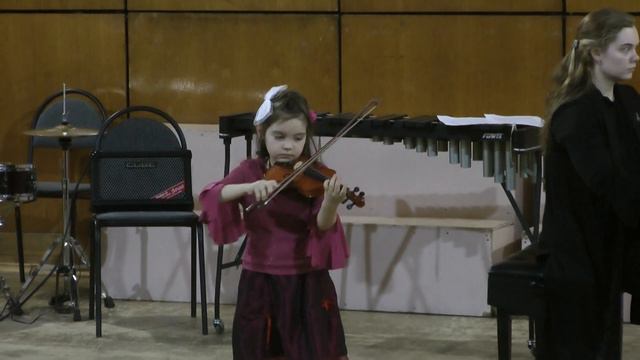 Народная песня Веселые гуси. Скрипка