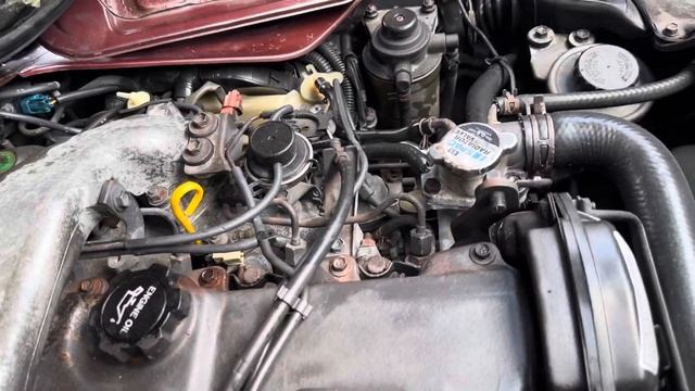 1990 TOYOTA HIACE ( Red) LN 107 -ENGINE START смотреть онлайн