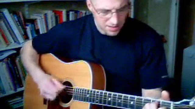 Johnny Cash Folsom Prison Blues, acoustic cover смотреть онлайн