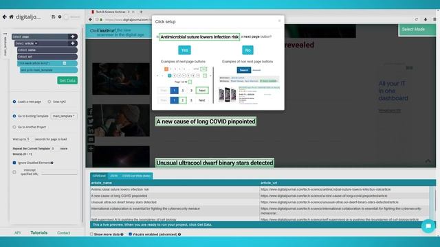 How to Web Scrape Digital Journal and News Articles смотреть онлайн