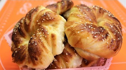 Турецкая Ачма .Булочки СЛОЕНЫЕ .Тесто просто пух. Приятного просмотра. смотреть онлайн