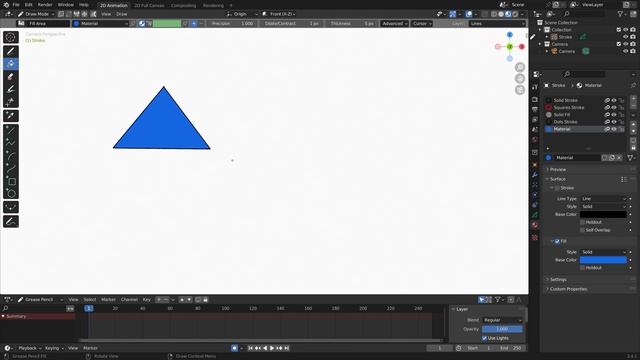[3.4] Blender Tutorial: The Fill Tool Made Simple смотреть онлайн
