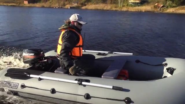 Надувная лодка Навигатор 350 НДНД, видео 2017 смотреть онлайн