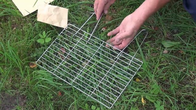 Переносной мангал из чугуна Lucifer для шашлыка и барбекю. Распаковка, сборка, обзор. смотреть онлайн