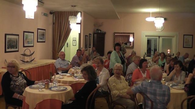Erika celebrates her Birthday with Positive Age Group in Hotel Principe смотреть онлайн