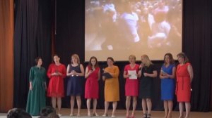 За тех, кто в школе - поздравление от родителей на Выпускном 9-х классов