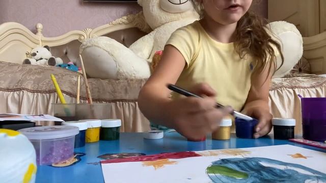 Это видео рисует планету и космос ставьте лайк под этим видео смотреть онлайн