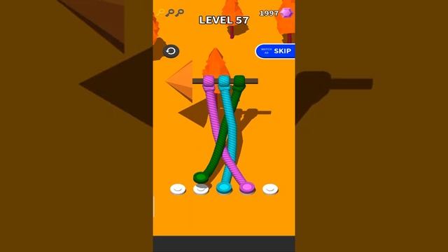 Untangle 3D | Tangle Rope Master | Fun Puzzle Games | Level 51 to Level 65| Relax and Play | Funtor смотреть онлайн