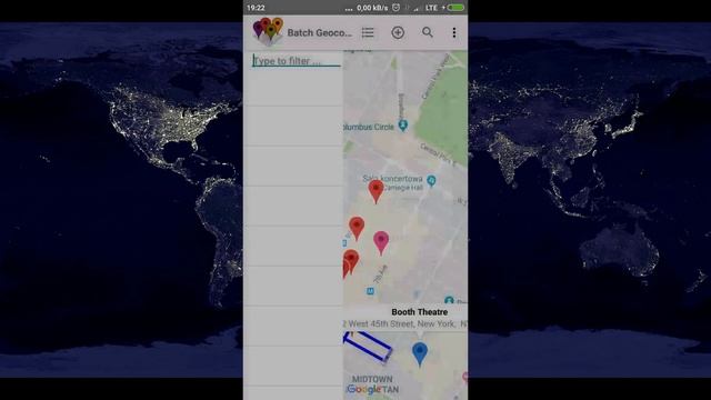 Batch Geocode Android App - Multi waypoint route planner смотреть онлайн