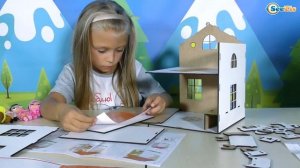 ДОМИК ДЛЯ КУКОЛ ЛОЛ Ярослава своими руками сделала Кукольный Домик!