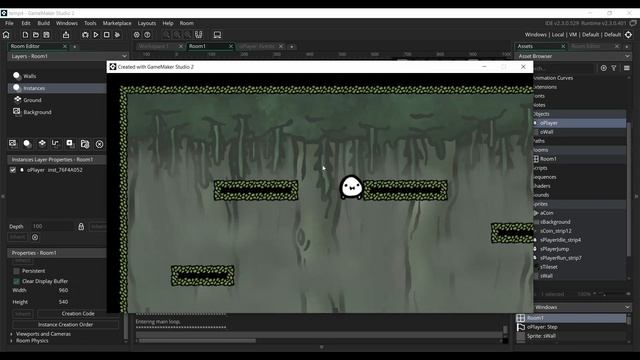 Make a Platformer in 13 Minutes in GameMaker Studio 2 смотреть онлайн