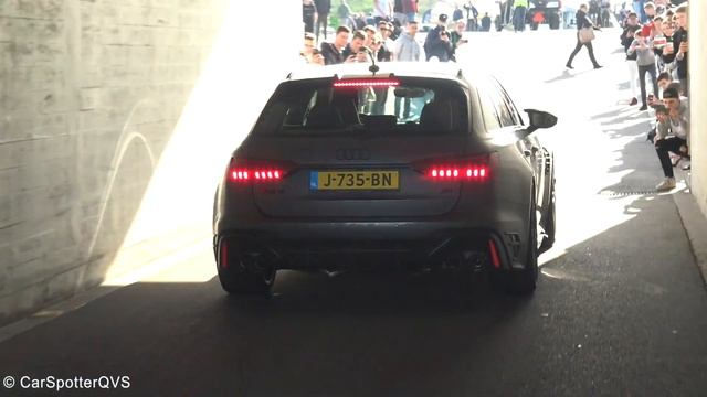 2020 Audi RS6 C8 - Stock Vs Akrapovic Exhaust Sounds! Revs, Accelerations Etc! + RS6 C8 ABT-R