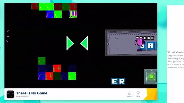 THERE IS NO GAME Walkthrough - Poki.com