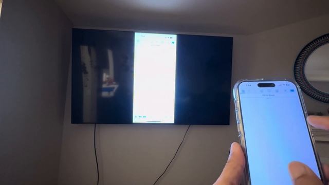 Screen Mirroring With IPhone And TV