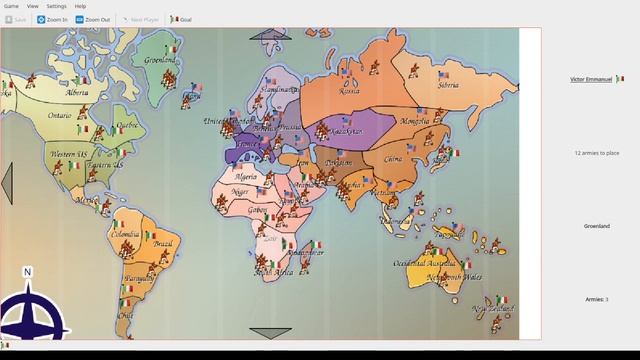 Per Italia! Italy Conquers the World! (KsirK - KDE Risk) смотреть онлайн
