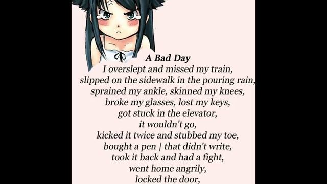 English juzz chant : A Bad Day смотреть онлайн