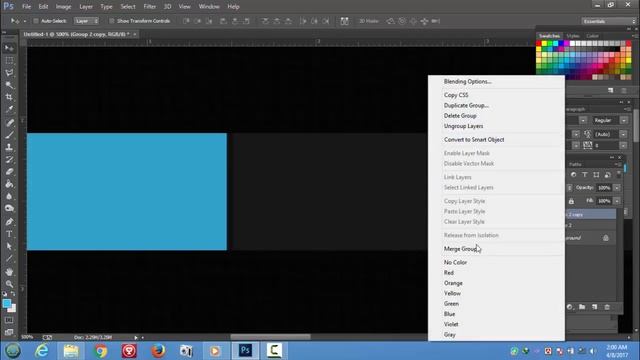 Photoshop Tutorial For Web Design Make Web Manubar With Adobe Photoshop смотреть онлайн