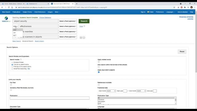 Searching Databases: Advanced Search смотреть онлайн