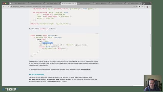 Formulario con AJAX en WordPress смотреть онлайн