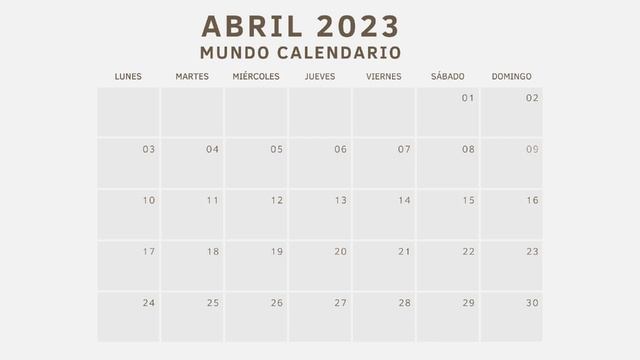 ▶️ CALENDARIO ABRIL 2023 ✅ DESCARGAR Y IMPRIMIR PDF CALENDARIO ABRIL 2023 ? TODOS LOS DÍAS смотреть онлайн