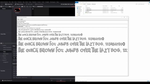 Installing Fonts - Quick and easy | DaVinci Resolve (PC Users) смотреть онлайн
