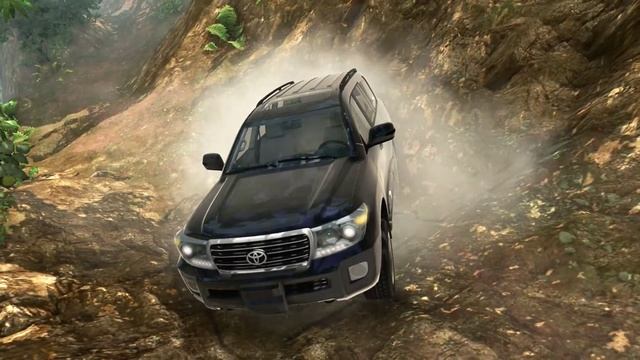 Toyota Land Cuirser 200 v8 2012 Offroad Crashes - BeamNG.Drive смотреть онлайн