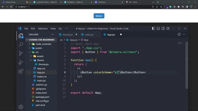 Chakra UI Installation and Theming Tutorial | How to Install and Use Chakra UI in React Application смотреть онлайн