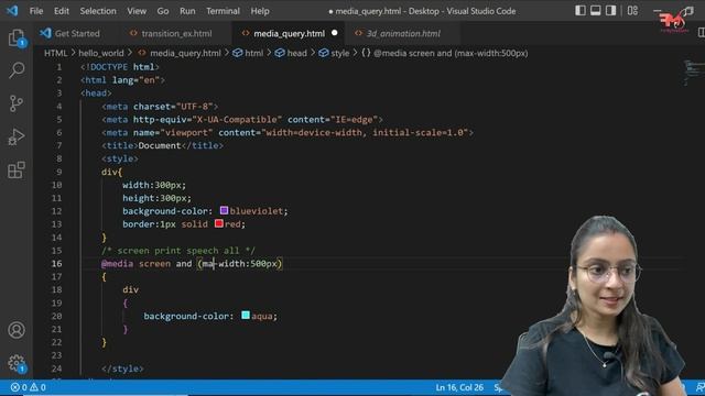 CSS Media Query for Responsive Design | Web Development Course 2022 #31 смотреть онлайн