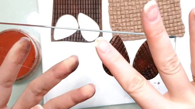 Beautiful and easy-to-make Jewelry! Polymer clay imitation technique! How to make. DIY смотреть онлайн