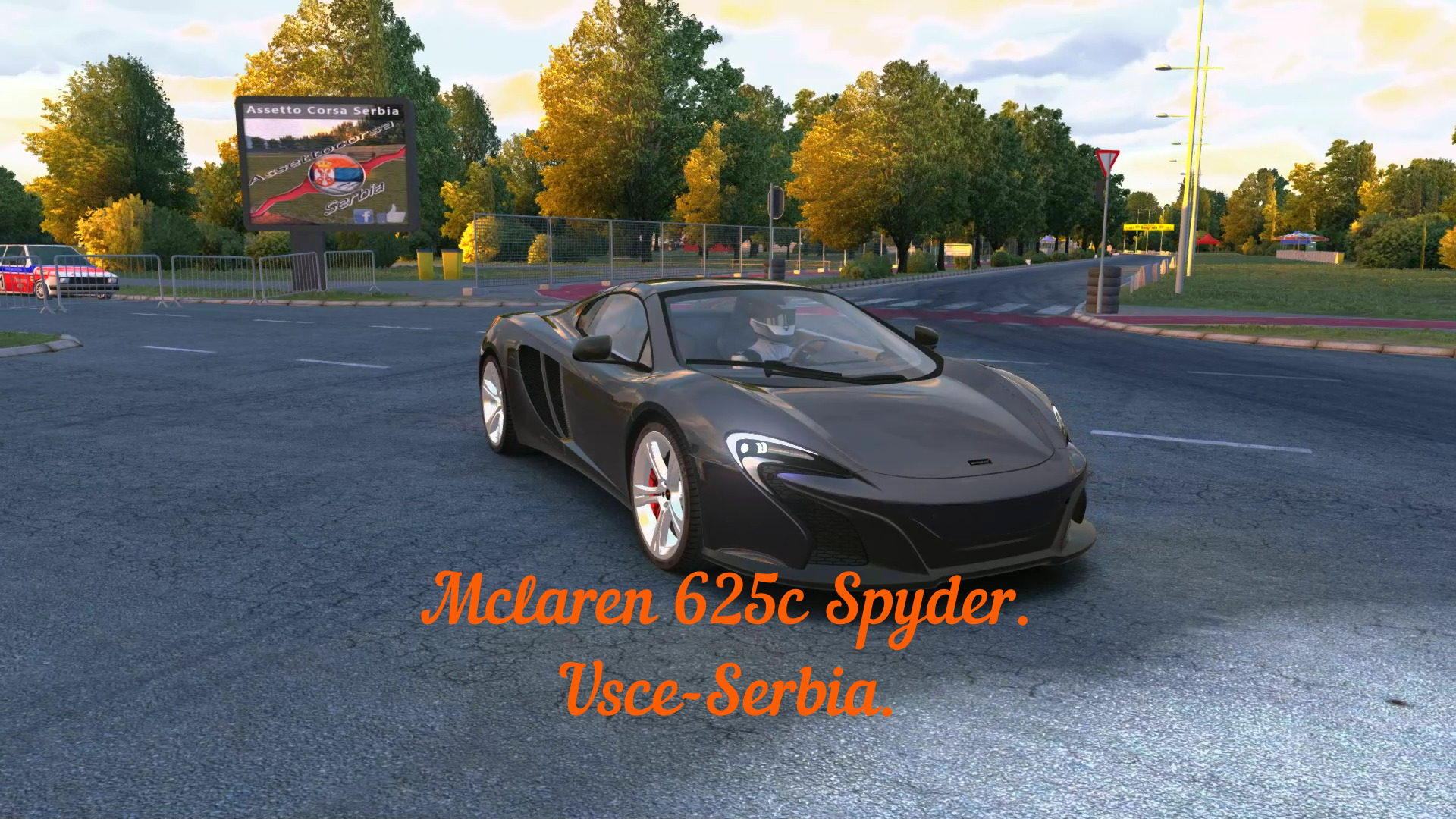 Mclaren 625c Spider-Usce-Serbia | Assetto Corsa. смотреть онлайн