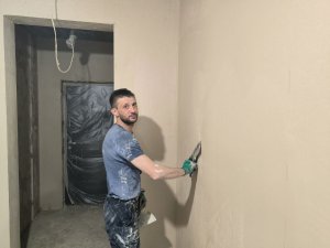 Как сделать глянец из гипсовой штукатурки