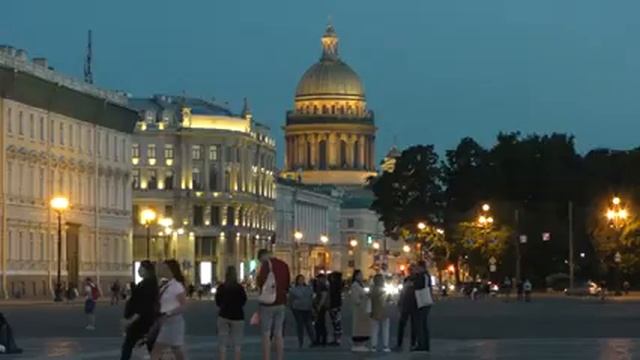 Санкт-Петербург - Белые ночи 2020 - Дворцовая площадь. Видео - Александр Травин арТзаЛ смотреть онлайн