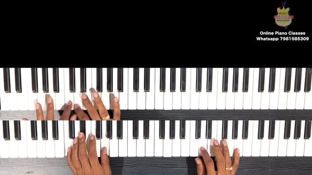 Rolex Theme Music | Vikram | Aditya CN | Chords Music Academy | Online Piano Classes смотреть онлайн
