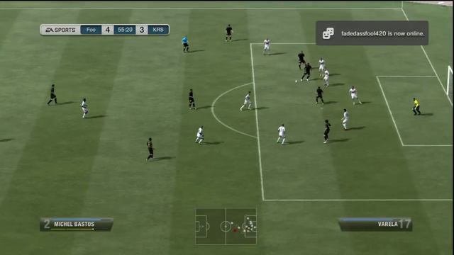 Fifa 12 Ulitmate Team Longest Free Kick IF Michel Bastos смотреть онлайн