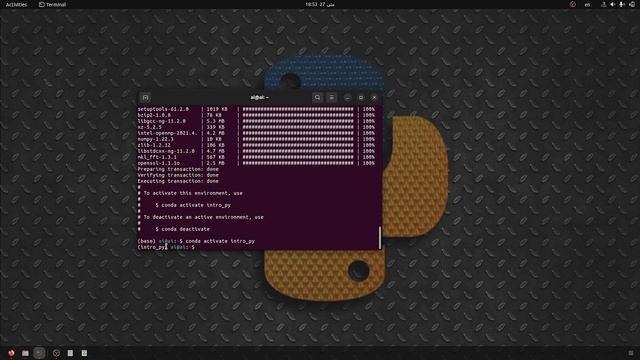 How to install Miniconda & python virtual environment on Ubuntu смотреть онлайн