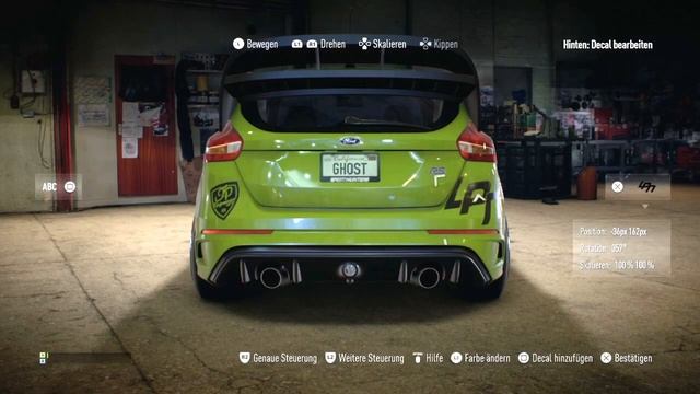 NFS 2015 / Ford Focus RS Tuning / with Carporn смотреть онлайн