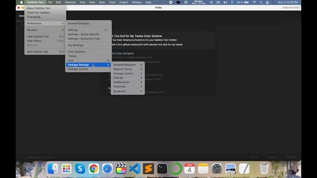 How to Install Sublime Text on Mac | Install Packages смотреть онлайн