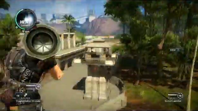 I DID THE ROCKET LAUNCHER JUMP!!!!!! on just cause 2 смотреть онлайн