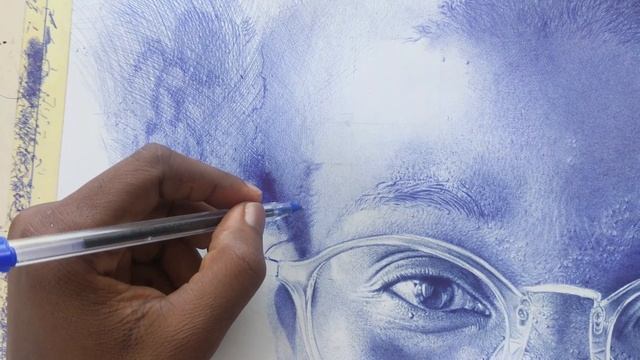 Hyper Realistic Ballpoint Pen Drawing- Time-lapse + Extended clips смотреть онлайн