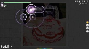 Сделал свою первую карту в OSU! ;)