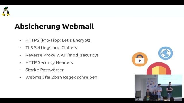 Grazer Linuxtage 2018 - Privater Mailserver? Aber sicher! смотреть онлайн