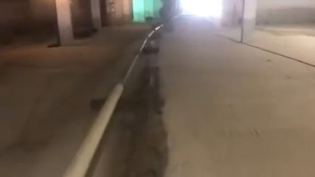 Шлайфан бетон и наливане на бетон със стационарна бетон помпа в подземен гараж на ж.к. "Съни Гардън смотреть онлайн