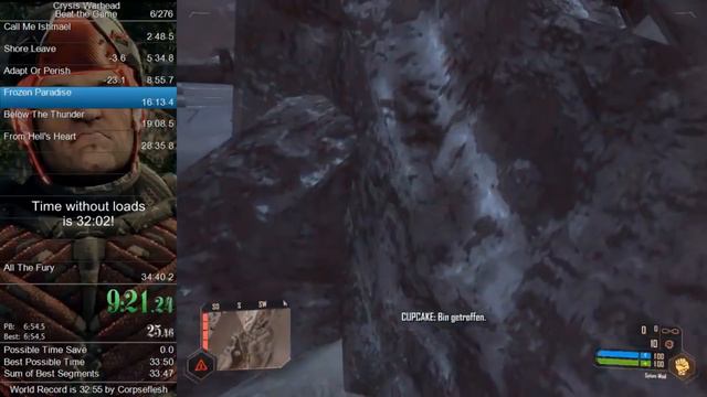 ОН ПРОШЕЛ Crysis Warhead ЗА 32 МИНУТЫ - МИРОВОЙ РЕКОРД В Crysis Warhead смотреть онлайн