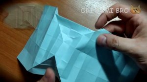 Как сделать человека из Майнкрафта. Бумажный Стив. Diy оригами из бумаги А4. / Поделки из бумаги.