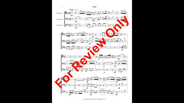 Mozart for Cello Trio, Vol. I смотреть онлайн