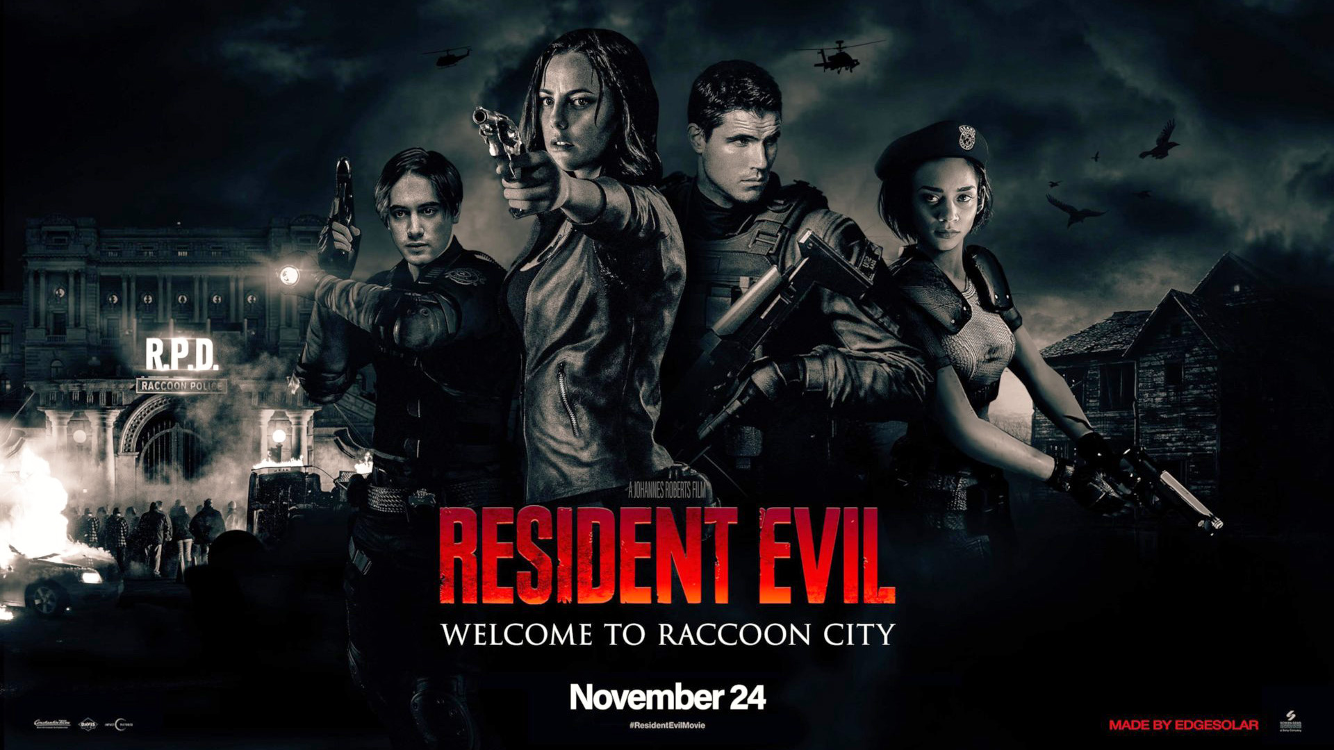 Обитель зла: Раккун-Сити / Resident Evil: Welcome to Raccoon City (2021) Русский трейлер смотреть онлайн