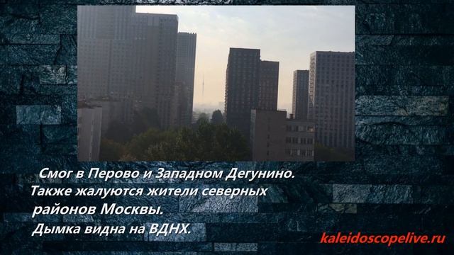Смог в Перово и Западном Дегунино смотреть онлайн