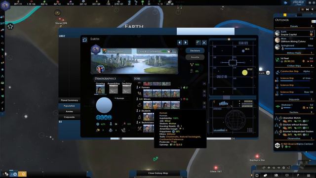 [5] 3th Colony - Stellaris 2.2 - Star Trek New Horizons - United Earth смотреть онлайн