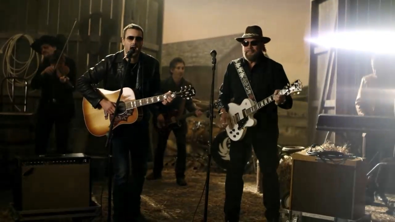 Hank Williams Jr. - Are You Ready For The Country ft. Eric Church смотреть онлайн