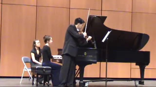 Ravel Sonata For Violin And Piano, 2nd Movement